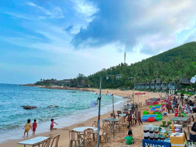 Làng chài nhỏ Bãi xếp quy Nhơn 